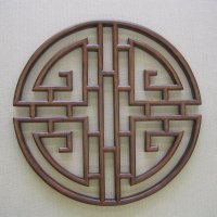 シノワズリモダン中国格子ミニ