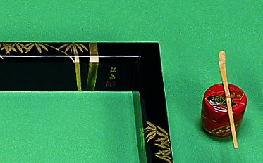 【正規取扱店】 緑高重漆塗掻合塗久天久 工芸品